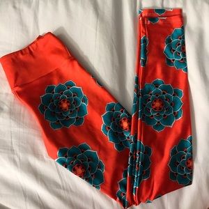 Goldsheep Floral Leggings